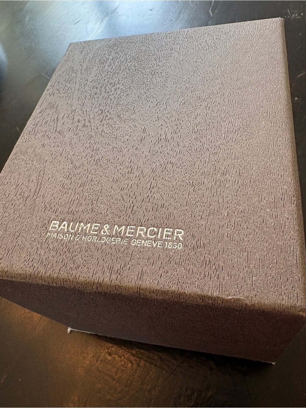 Baume & Mercier Women’s Watch Box in Brown